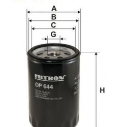 Filter za ulje FILTRON OP 644