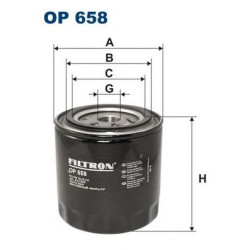 Filter za ulje FILTRON OP 658
