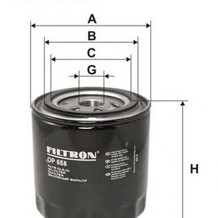 Filter ulja FILTRON OP 658