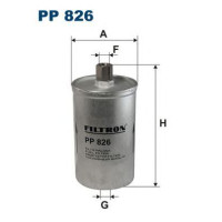 Filter goriva FILTRON PP 826