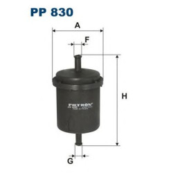 Filter za gorivo FILTRON PP 830