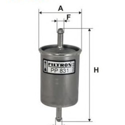 Filter za gorivo FILTRON PP 831
