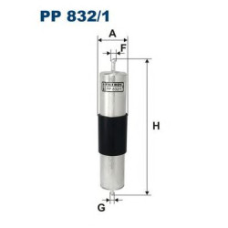 Filter za gorivo FILTRON PP 832/1