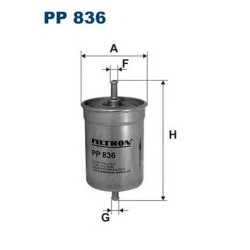 Filter za gorivo FILTRON PP 836