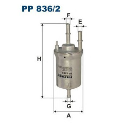 Filter za gorivo FILTRON PP 836/2