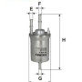Filter za gorivo FILTRON PP 836/4