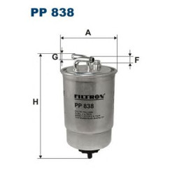 Filter za gorivo FILTRON PP 838
