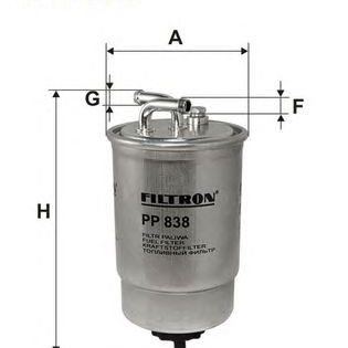 Filter za gorivo FILTRON PP 838