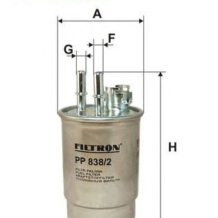 Filter goriva FILTRON PP 838/2