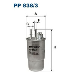 Filter za gorivo FILTRON PP 838/3