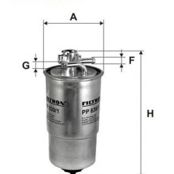 Filter za gorivo FILTRON PP 839/1