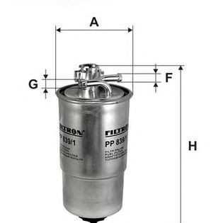 Filter za gorivo FILTRON PP 839/1
