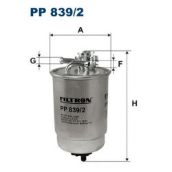 Filter za gorivo FILTRON PP 839/2
