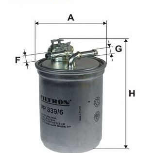 Filter za gorivo FILTRON PP 839/6