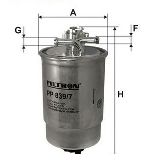 Filter za gorivo FILTRON PP 839/7