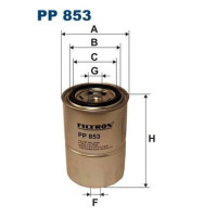 Filter goriva FILTRON PP 853