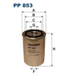 Filter za gorivo FILTRON PP 853