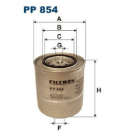 Filter goriva FILTRON PP 854