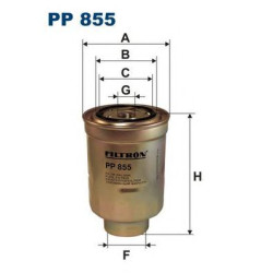 Filter za gorivo FILTRON PP 855
