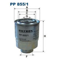 Filter goriva FILTRON PP 855/1
