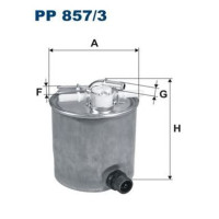 Filter goriva FILTRON PP 857/3