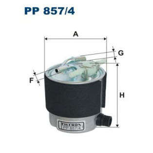 Filter za gorivo FILTRON PP 857/4