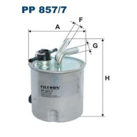 Filter goriva FILTRON PP 857/7