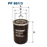 Filter goriva FILTRON PP 861/3