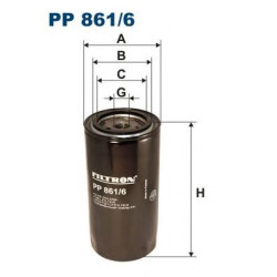Filter za gorivo FILTRON PP 861/6