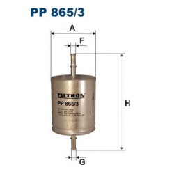 Filter za gorivo FILTRON PP 865/3