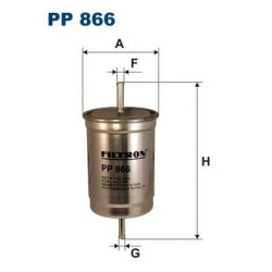Filter za gorivo FILTRON PP 866