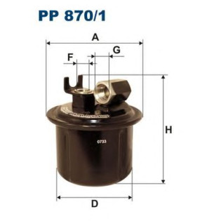 Filter za gorivo FILTRON PP 870/1