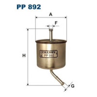 Filter goriva FILTRON PP 892