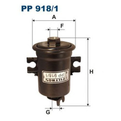 Filter za gorivo FILTRON PP 918/1