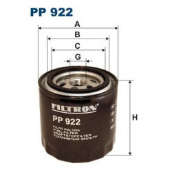 Filter za gorivo FILTRON PP 922