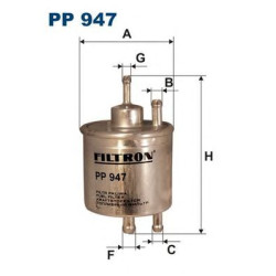Filter za gorivo FILTRON PP 947