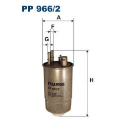 Filter za gorivo FILTRON PP 966/2