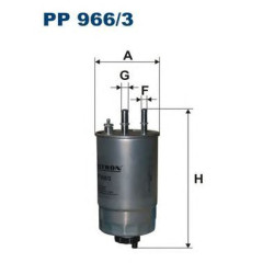 Filter za gorivo FILTRON PP 966/3