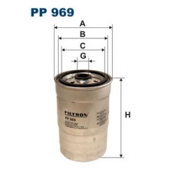 Filter za gorivo FILTRON PP 969