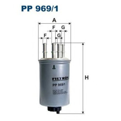 Filter za gorivo FILTRON PP 969/1