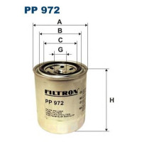 Filter goriva FILTRON PP 972