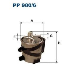Filter za gorivo FILTRON PP 980/6