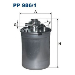 Filter za gorivo FILTRON PP 986/1