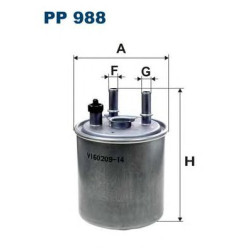 Filter za gorivo FILTRON PP 988