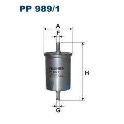 Filter za gorivo FILTRON PP 989/1