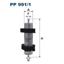 Filter za gorivo FILTRON PP 991/1