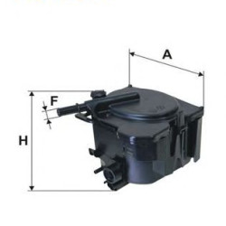 Filter za gorivo FILTRON PS 974/1