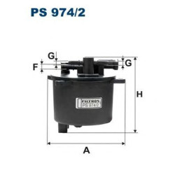 Filter za gorivo FILTRON PS 974/2
