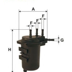 Filter za gorivo FILTRON PS 980/2