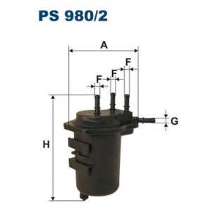 Filter za gorivo FILTRON PS 980/2